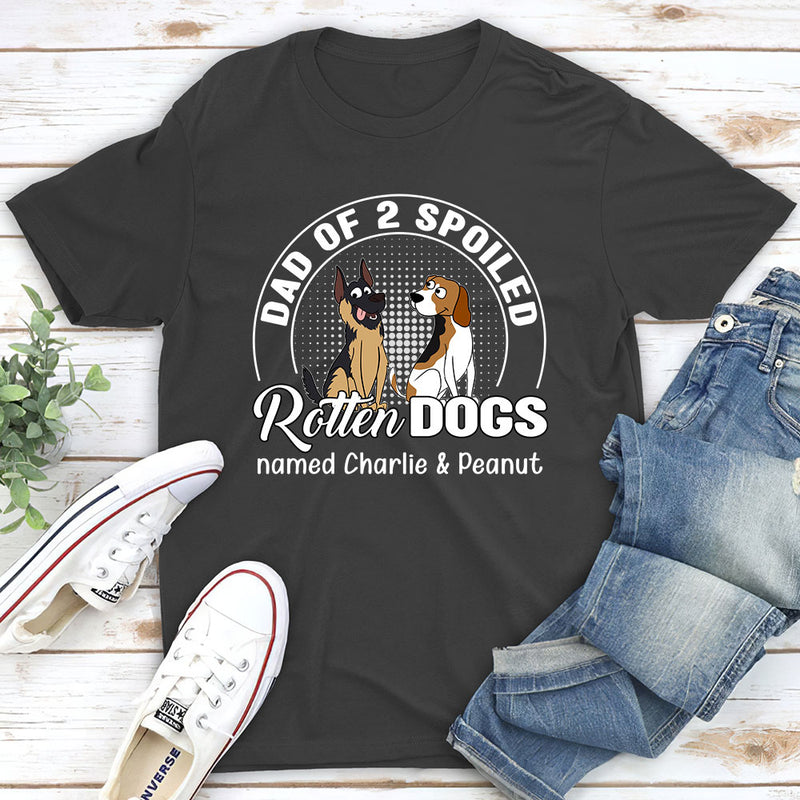 Spoiled Rotten Dog - Personalized Custom Premium T-shirt