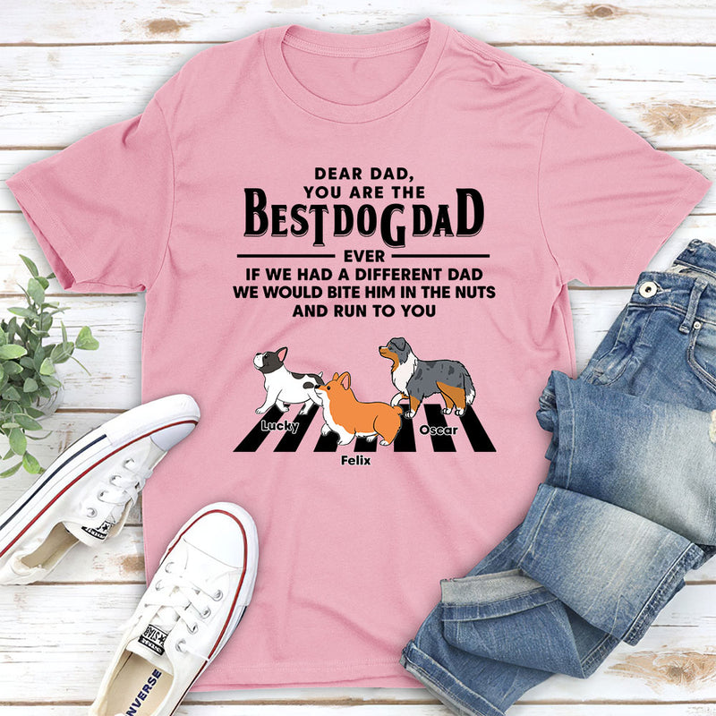 Dogs Run To You 2 - Personalized Custom Unisex T-shirt