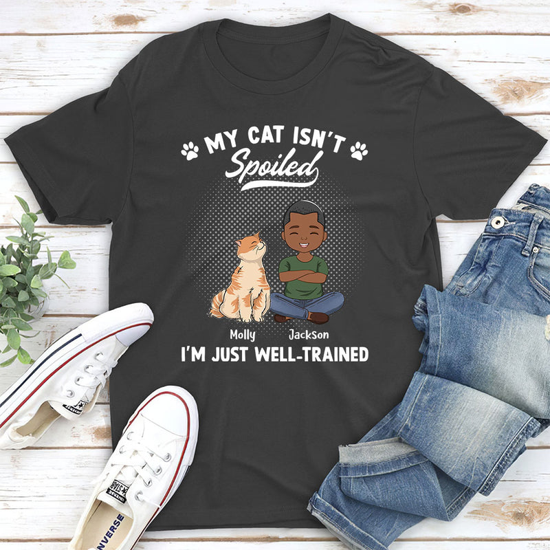 Spoiled Cat - Personalized Custom Unisex T-shirt