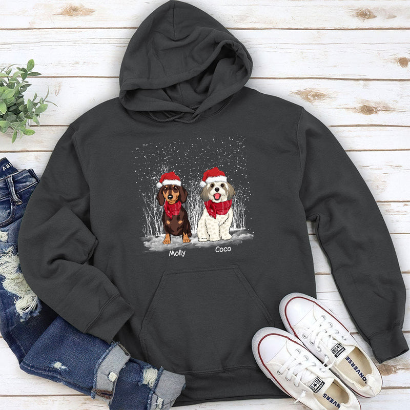 Winter Dog - Personalized Custom Hoodie
