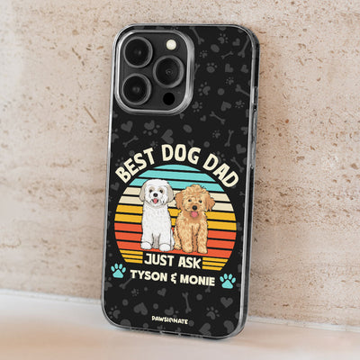 Best Dog Mom/Dad Ever - Personalized Custom Phone Case