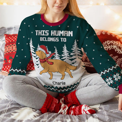 Human Belongs - Personalized Custom All-Over-Print Sweatshirt