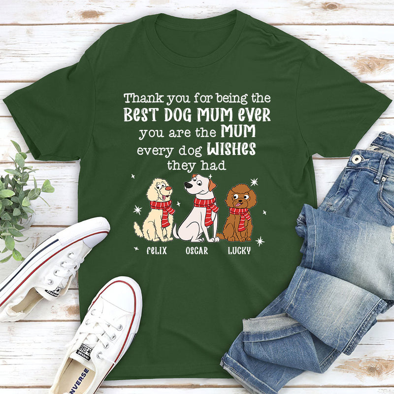 Dog Wishes - Personalized Custom Unisex T-shirt