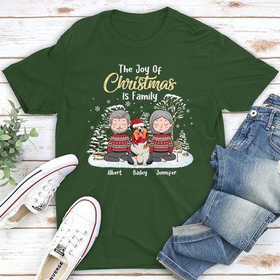 Joy Of Christmas - Personalized Custom Unisex T-shirt