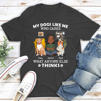 My Dog Like Me - Personalized Custom Unisex T-shirt