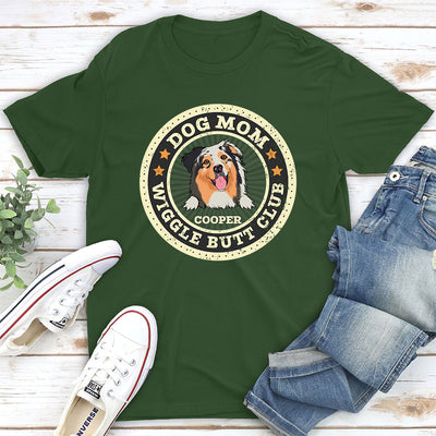 Wiggle Butt Club - Personalized Custom Unisex T-shirt