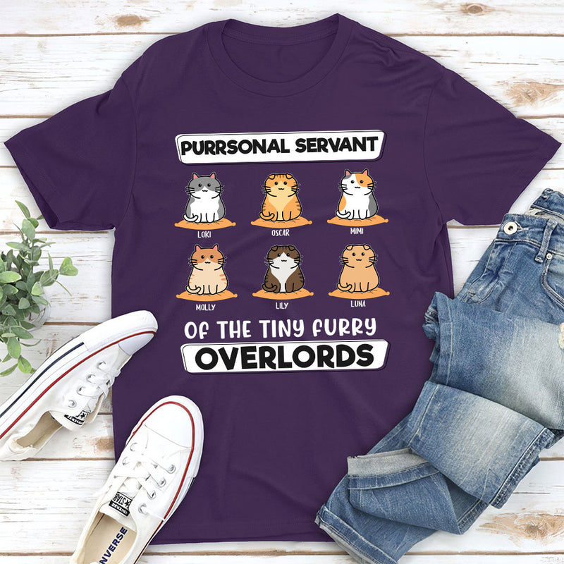 Servant Of Overlords - Personalized Custom Unisex T-shirt