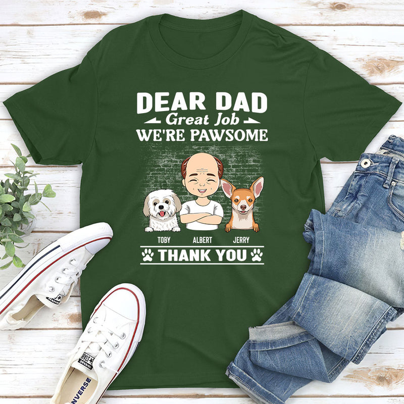 Pawsome - Personalized Custom Unisex T-shirt