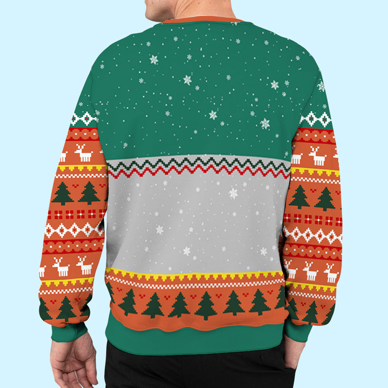 Wonderful Time Walking Dog - Personalized Custom All-Over-Print Sweatshirt