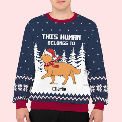 Human Belongs - Personalized Custom All-Over-Print Sweatshirt