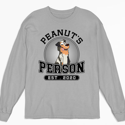 Dog Person 1 - Personalized Custom Long Sleeve T-shirt
