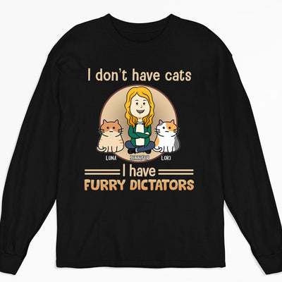 My Furry Dictators - Personalized Custom Long Sleeve T-shirt