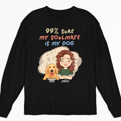 Soulmate For Life - Personalized Custom Long Sleeve T-shirt