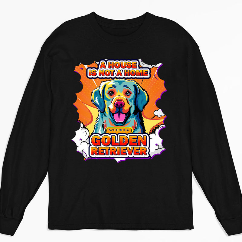 Golden Retriever Pop Art - Long Sleeve T-shirt