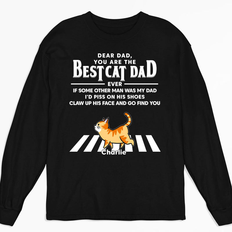 Cats Go Find You - Personalized Custom Long Sleeve