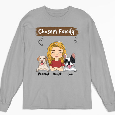 Chosen Family - Personalized Custom Long Sleeve T-shirt