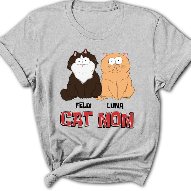 Red Cat Mom - Personalized Custom Women&