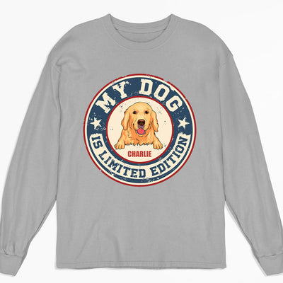 Limited Edition Dog - Personalized Custom Long Sleeve T-shirt