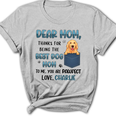 Dog Thank You - Personalized Custom Women's T-shirt