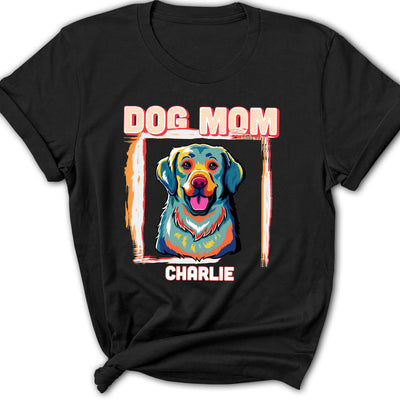 Cool Dad/ Mom Pop Art - Personalized Custom Women's T-shirt