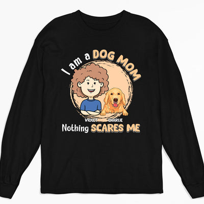 Nothing Really Scares Me - Personalized Custom Long Sleeve T-shirt