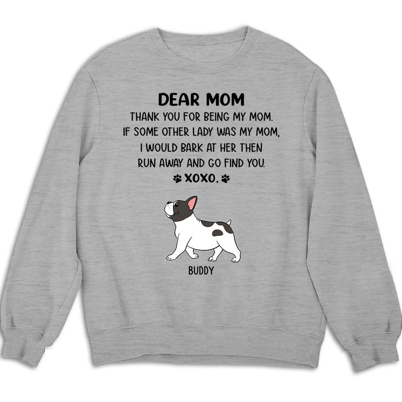 Dear Mom Xoxo - Personalized Custom Sweatshirt