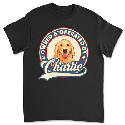 Owned Operated Logo - Personalized Custom Unisex T-shirt