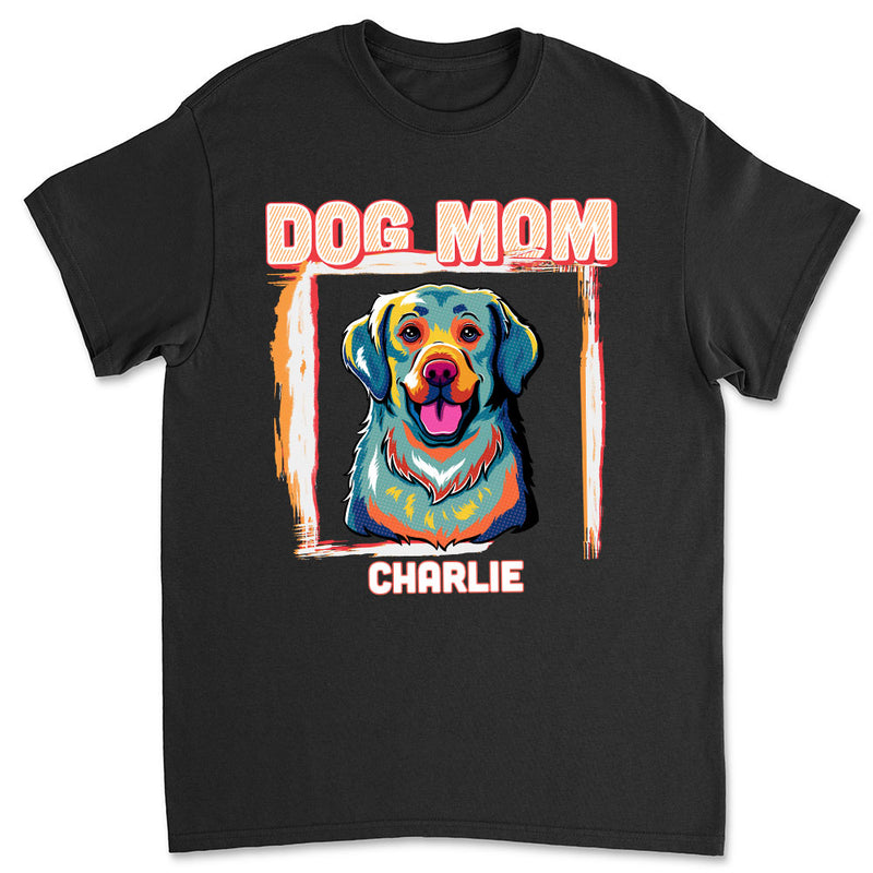 Cool Dad/ Mom Pop Art - Personalized Custom Unisex T-shirt