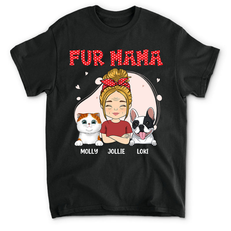 Fur Mama - Personalized Custom Unisex T-shirt