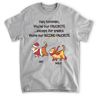Cat Second Favorite - Personalized Custom Unisex T-shirt