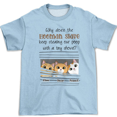Hooman Slave - Personalized Custom All-over-print T-shirt