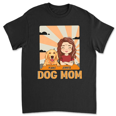 I Luv U Mom - Personalized Custom Premium T-shirt