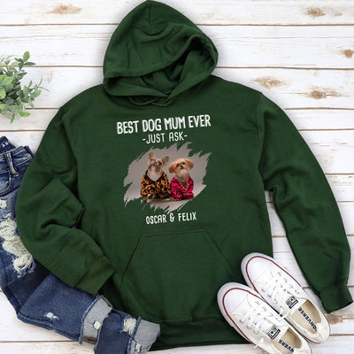 Best Mom Just Ask - Personalized Custom Hoodie