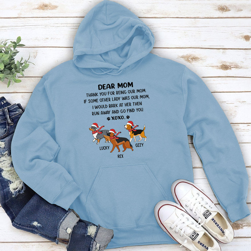 Dear Mom/Dad XoXo Christmas – Personalized Custom Hoodie