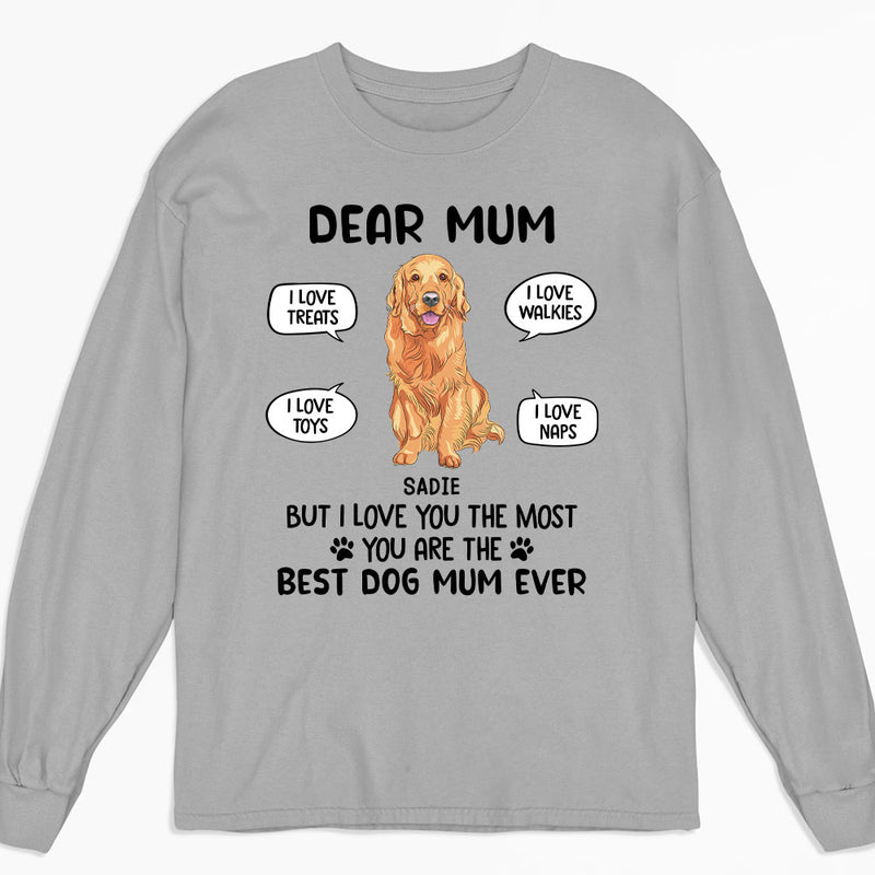 We Love Treats - Personalized Custom Long Sleeve T-shirt