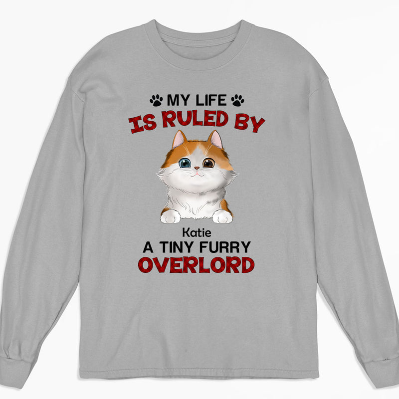 Tiny Furry Overlords - Personalized Custom Long Sleeve T-shirt