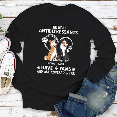 Best Antidepressant - Personalized Custom Long Sleeve T-shirt