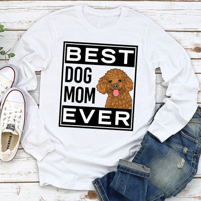 My Best Dad - Personalized Custom Long Sleeve T-shirt