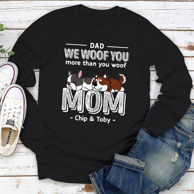 More Than You - Personalized Custom Long Sleeve T-shirt