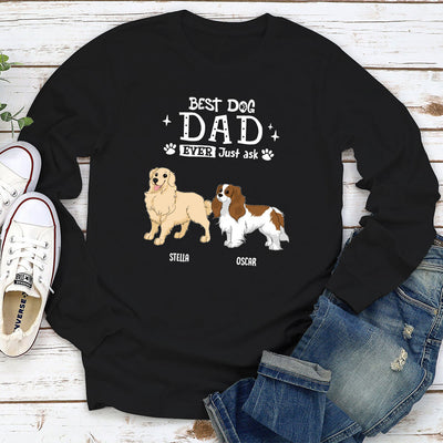 Best Mom - Personalized Custom Long Sleeve T-shirt