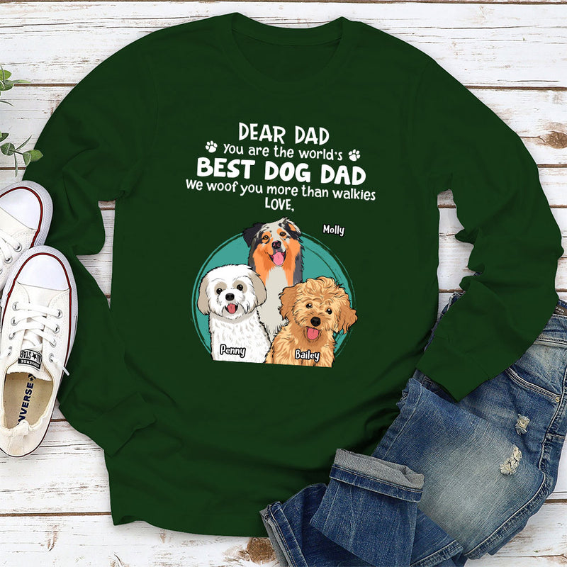 More Than Walkies - Personalized Custom Long Sleeve T-shirt