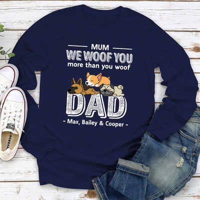 More Than You - Personalized Custom Long Sleeve T-shirt