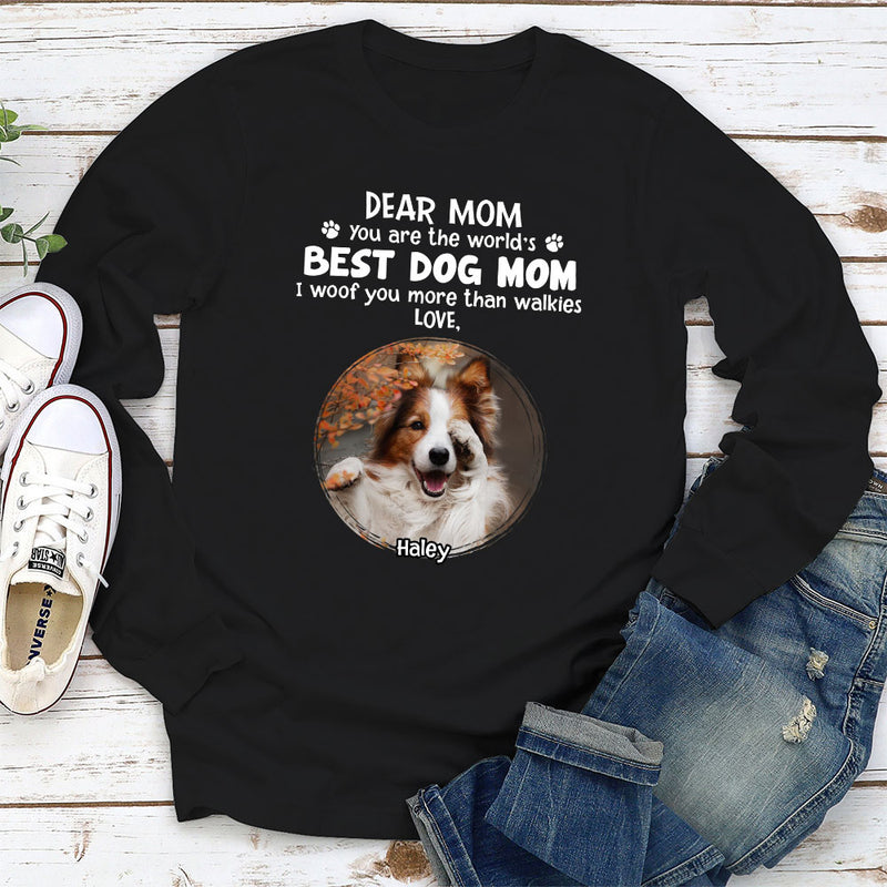 More Than Walkies - Personalized Custom Long Sleeve T-shirt