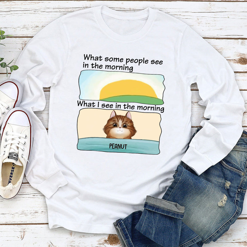 What I See - Personalized Custom Long Sleeve T-shirt