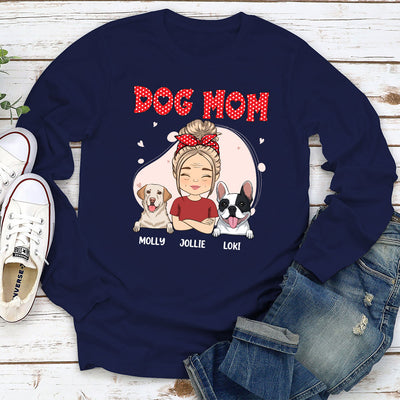 Fur Mama - Personalized Custom Long Sleeve T-shirt