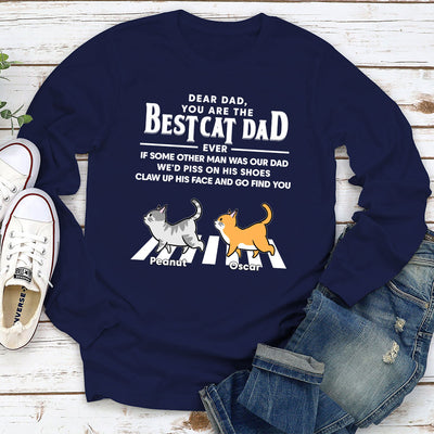 Cats Go Find You - Personalized Custom Long Sleeve