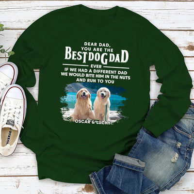 Dogs Run To You Photo - Personalized Custom Long Sleeve T-shirt