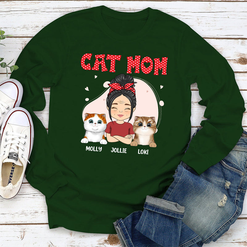 Fur Mama - Personalized Custom Long Sleeve T-shirt