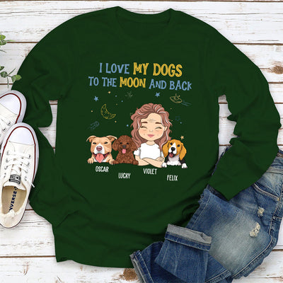 My Valentine Is - Personalized Custom Long Sleeve T-shirt