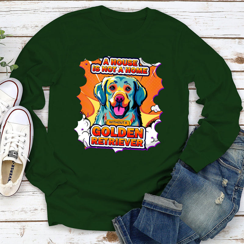 Golden Retriever Pop Art - Long Sleeve T-shirt